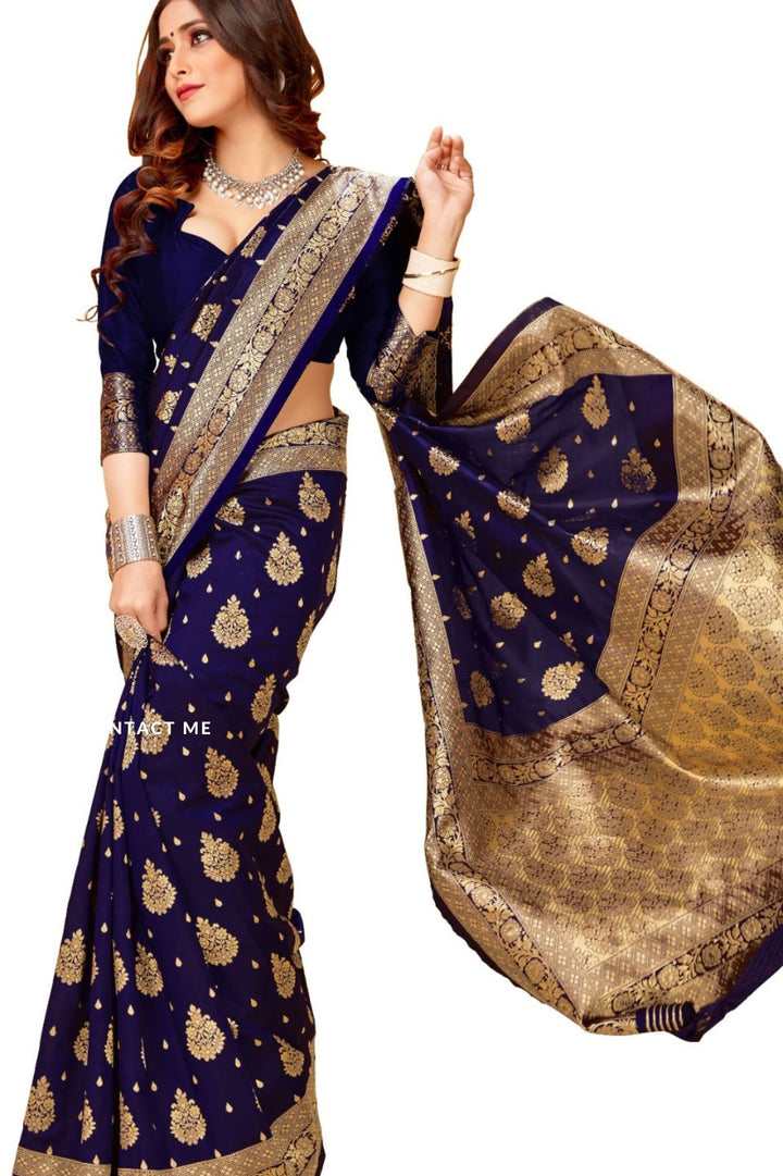 Woven Banarasi Silk Saree