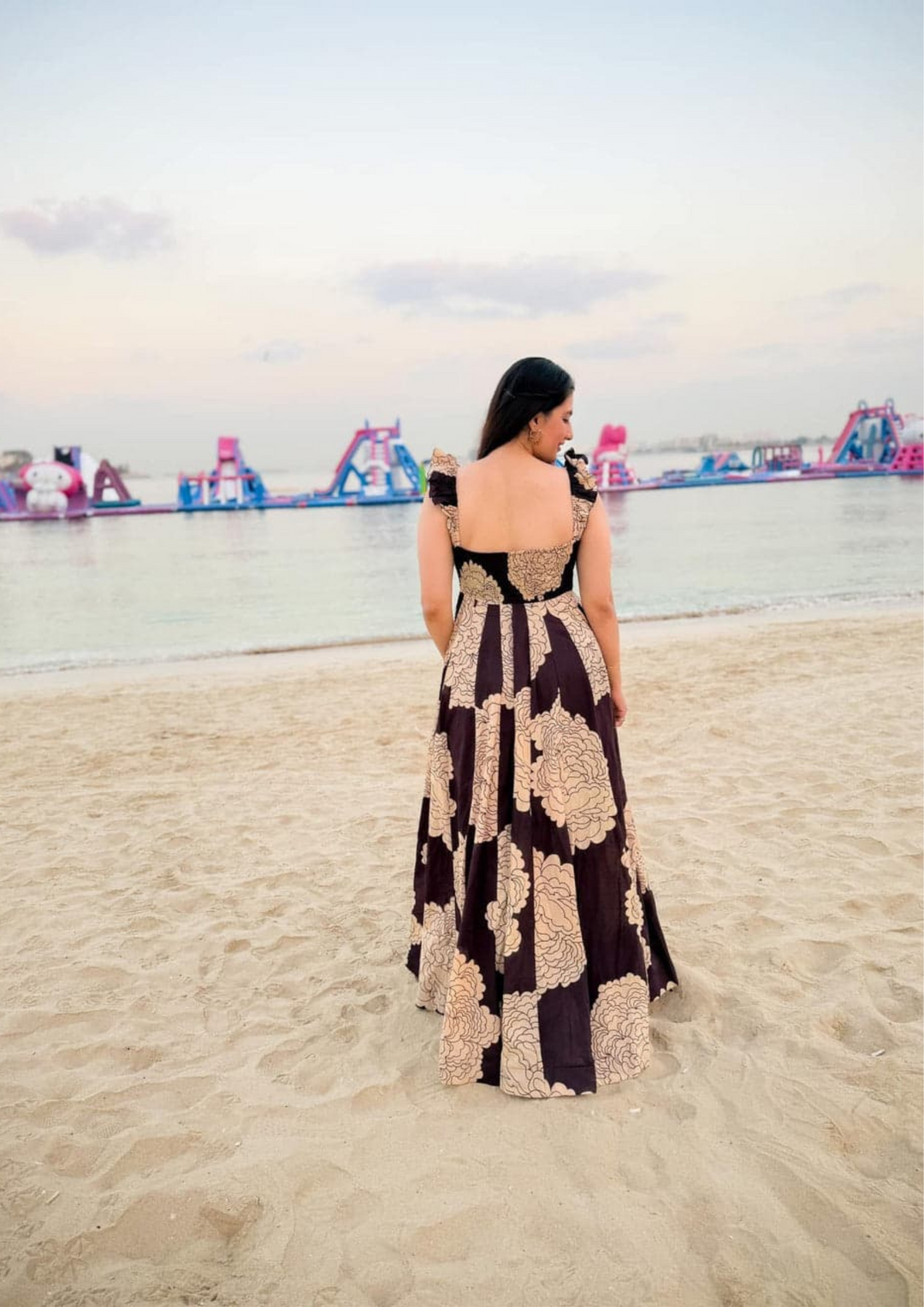 Long Cotton Maxi Summer Gown