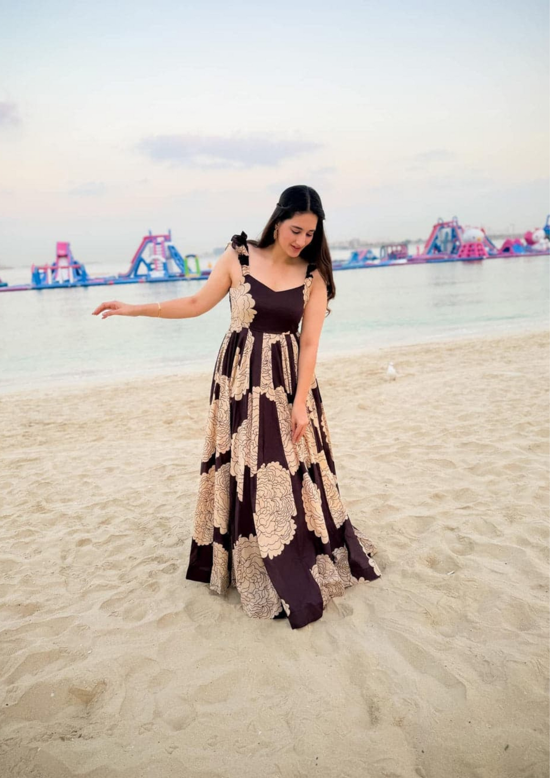 Long Cotton Maxi Summer Gown