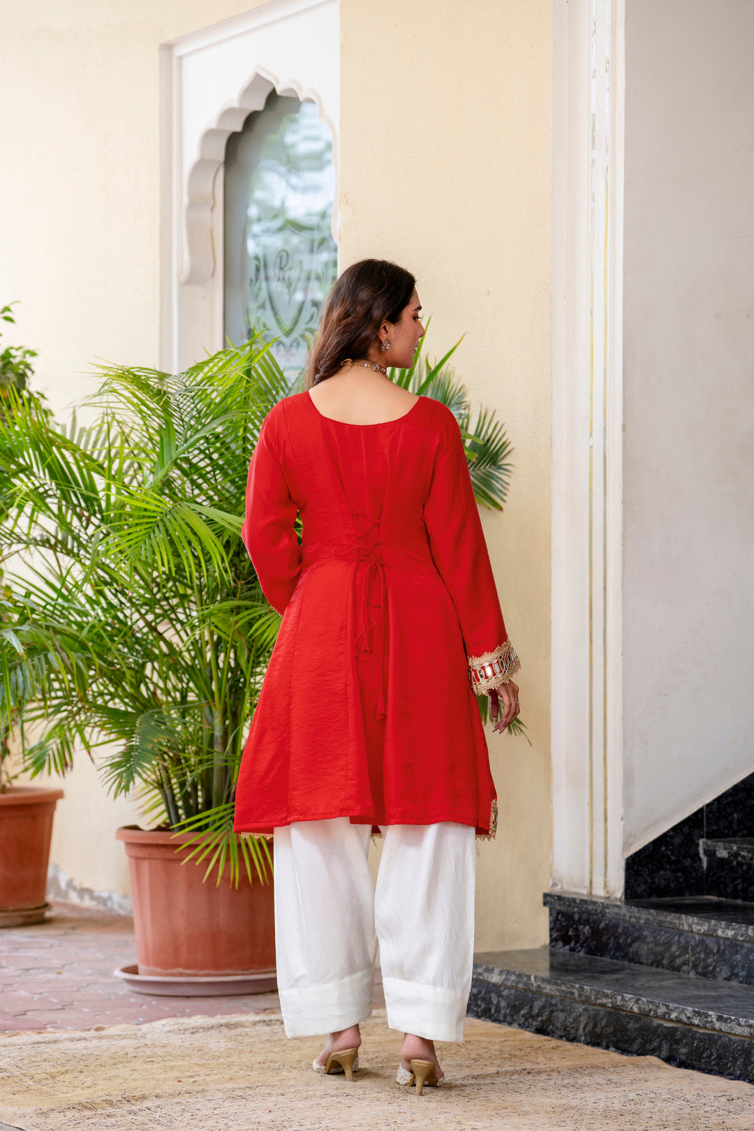 karvachouth special kurti set