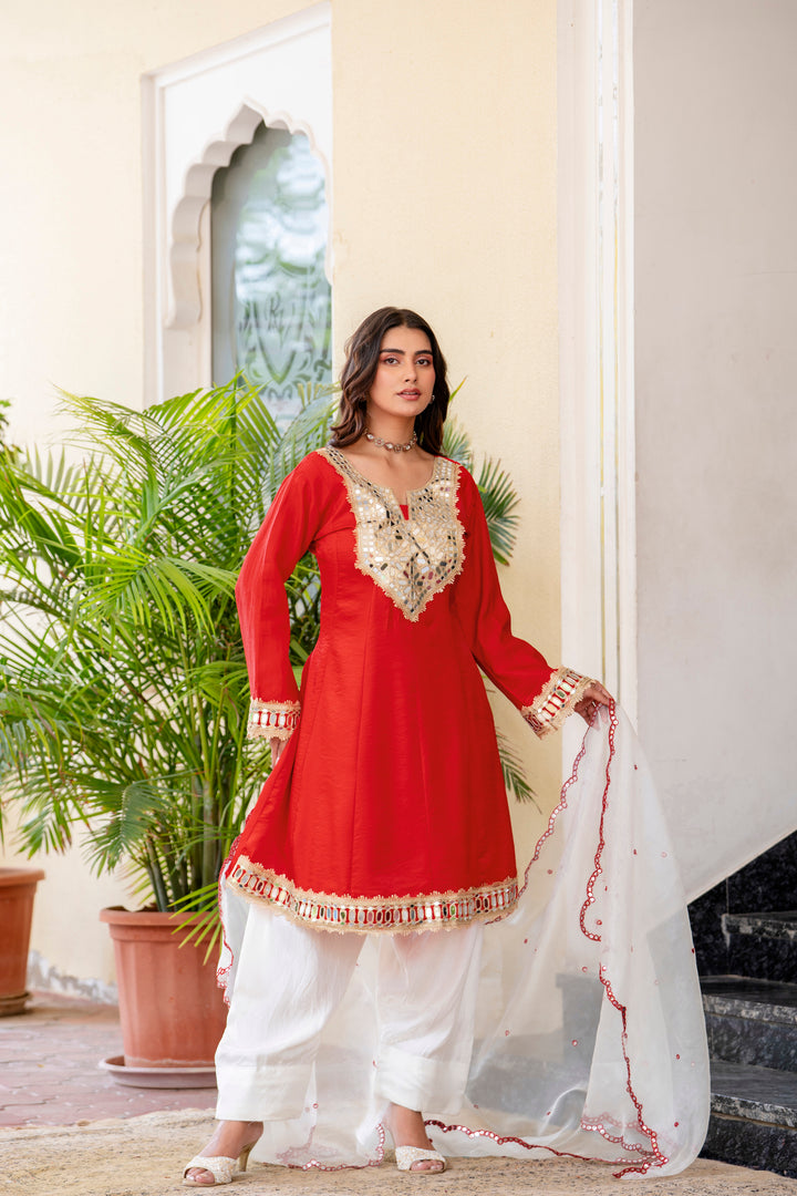 karvachouth special kurti set