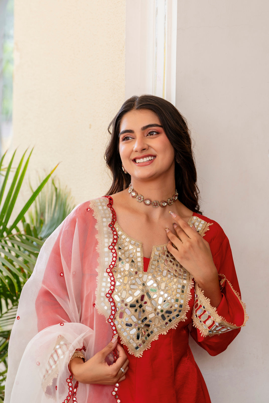 karvachouth special kurti set