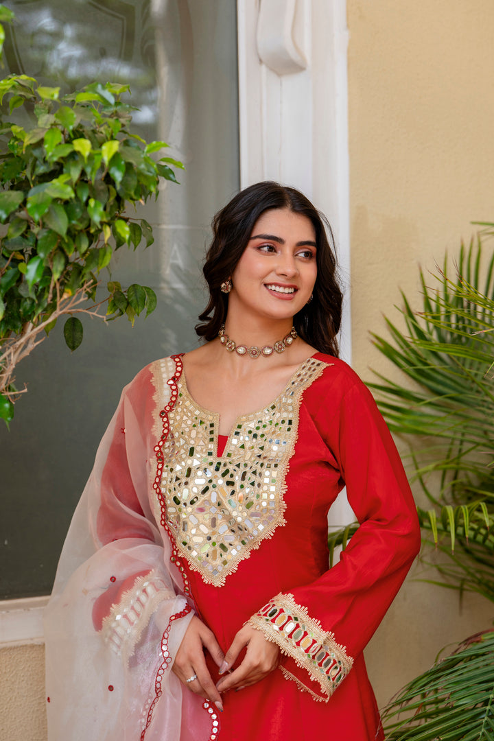 karvachouth special kurti set