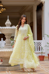 Designer Anarkali Gown Set