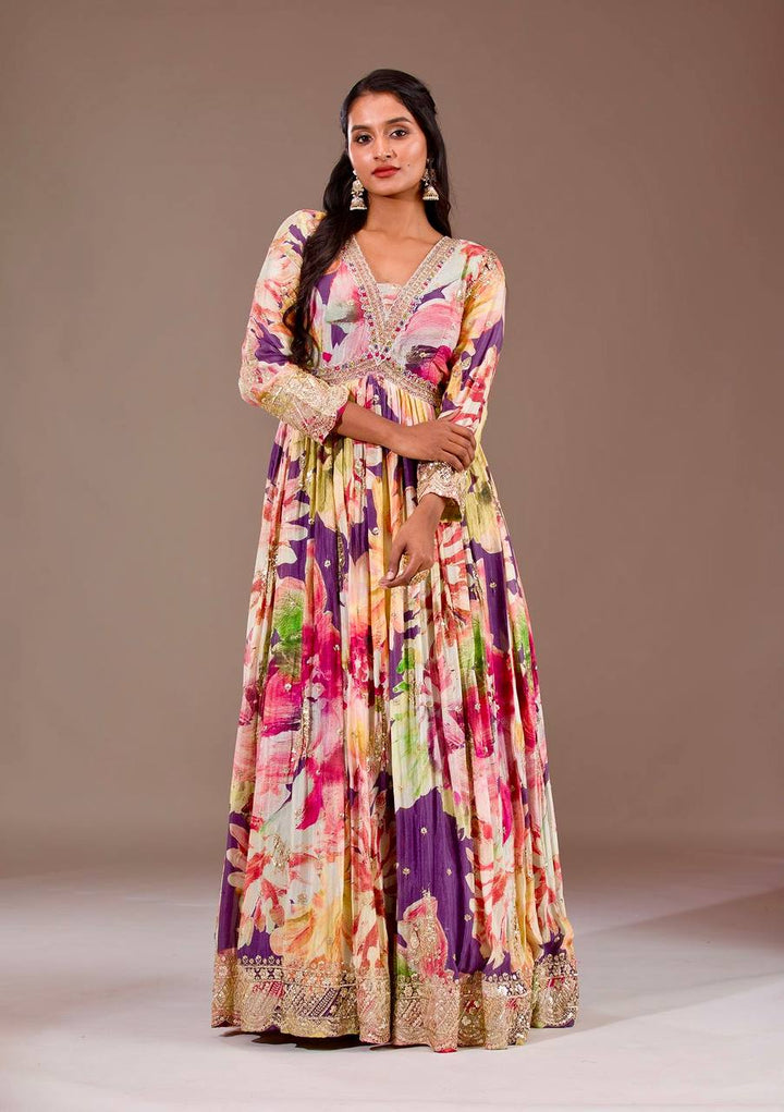Designer Party Wear Gorgeous Aliya Cut Gown