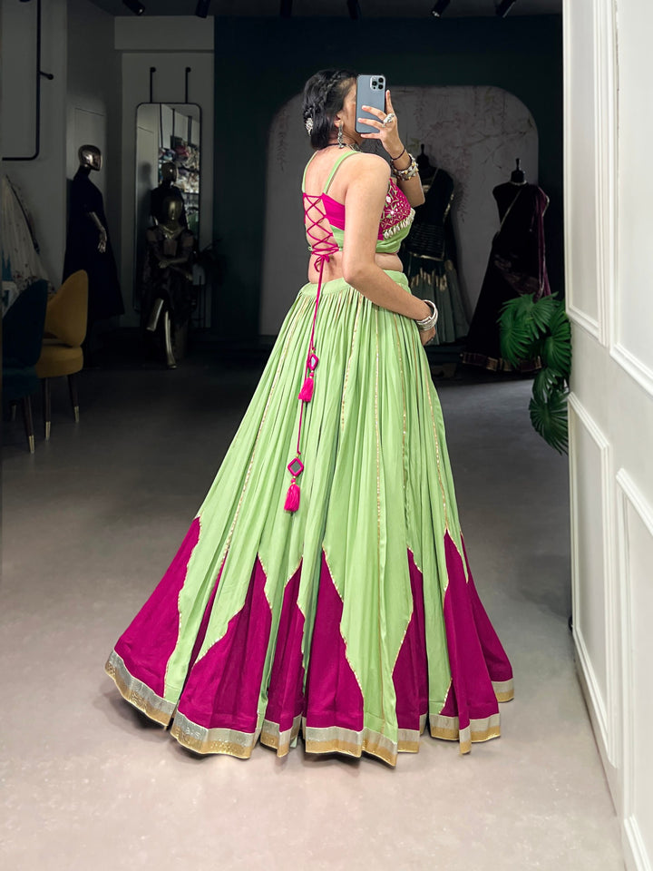 Pure Rayon Navratri Lehenga Choli