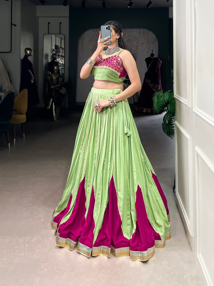 Pure Rayon Navratri Lehenga Choli