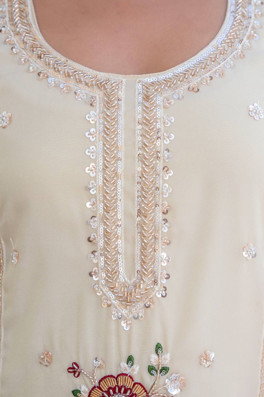 Wedding Wear Kurti plazzo Set