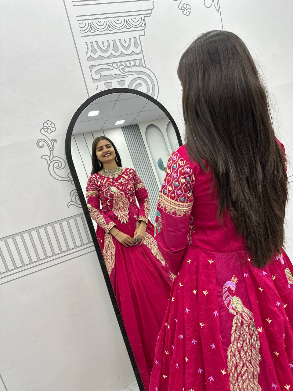 Wedding Special Crop Top with Shrug