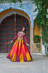 Desinger navaratri Chinnon Lahengha Choli