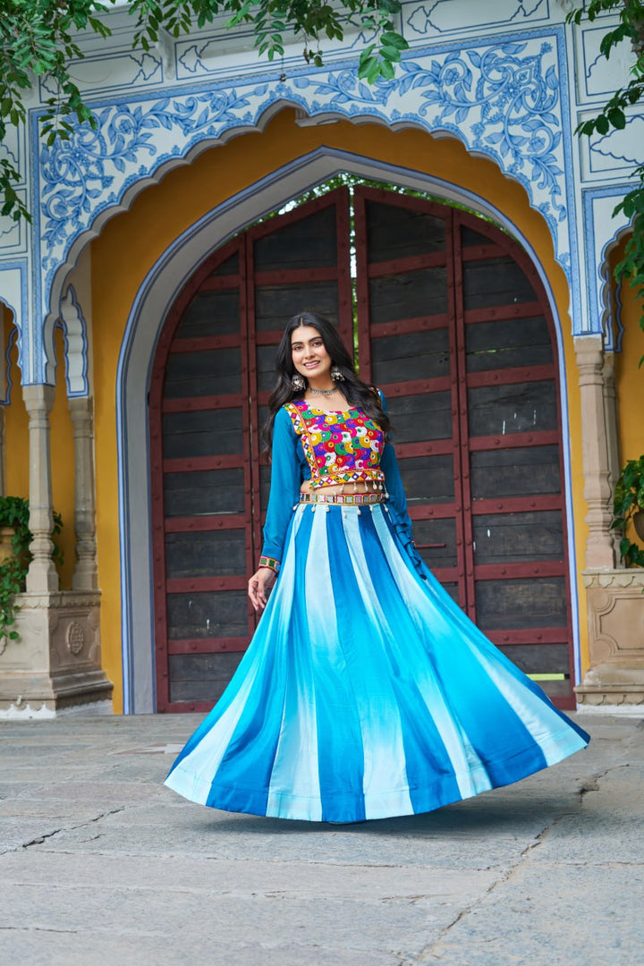 Classic Desinger navaratri Chinnon Lahengha Choli
