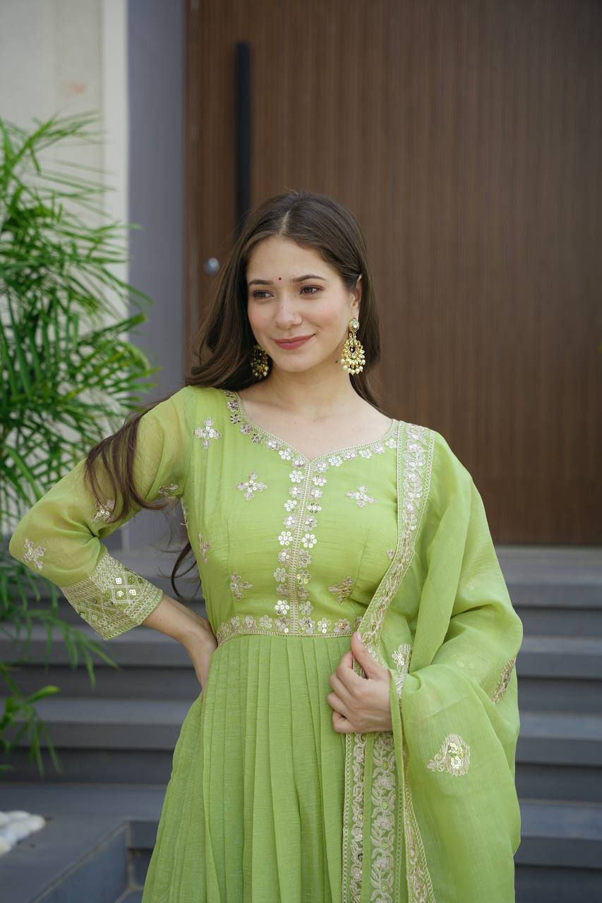 Designer Party Wear Look Gown