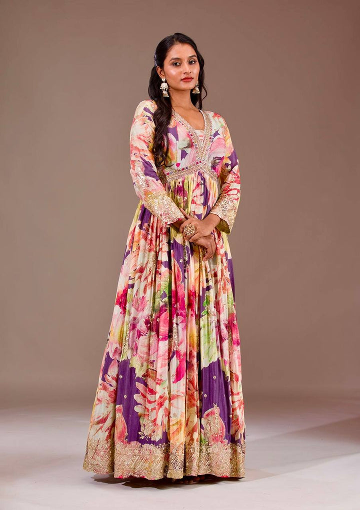 Designer Party Wear Gorgeous Aliya Cut Gown