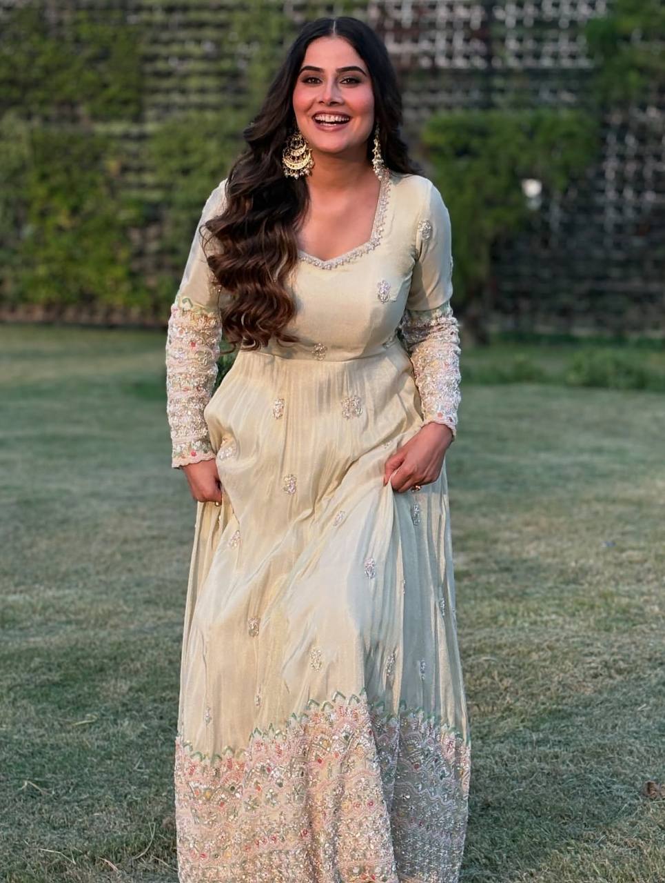 Classic Designer White Gown