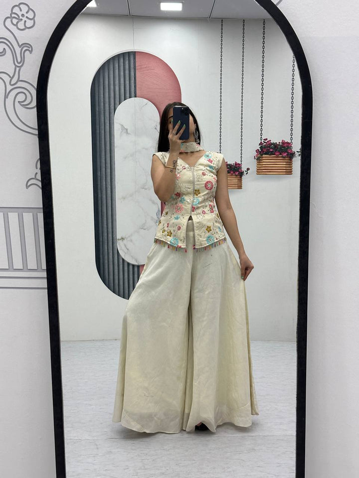 Launching Exclusive Plazzo Pair