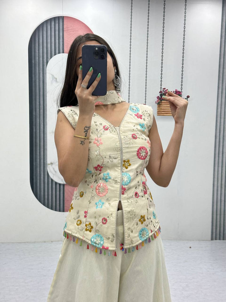 Launching Exclusive Plazzo Pair