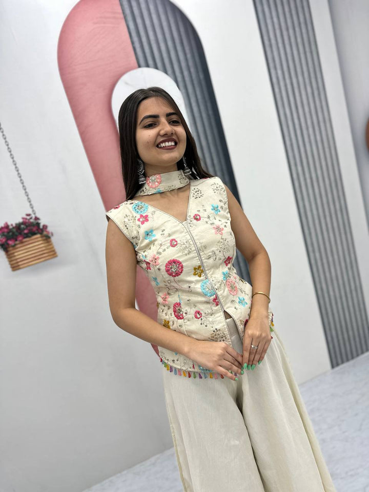 Launching Exclusive Plazzo Pair