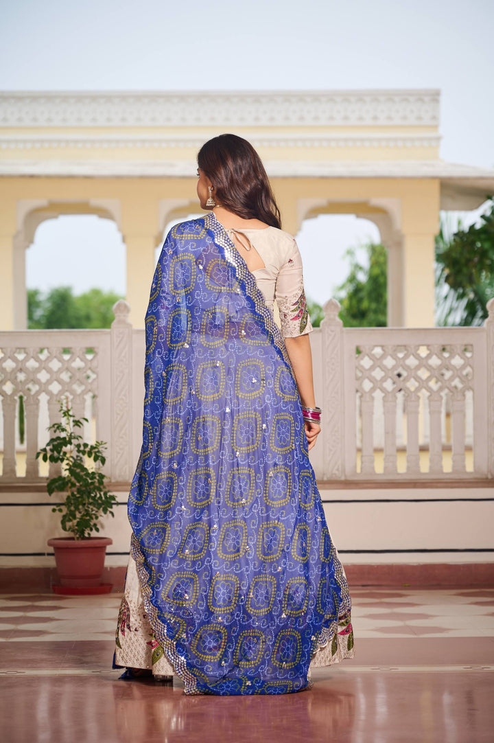 Blue Color Festive Lehenga Choli