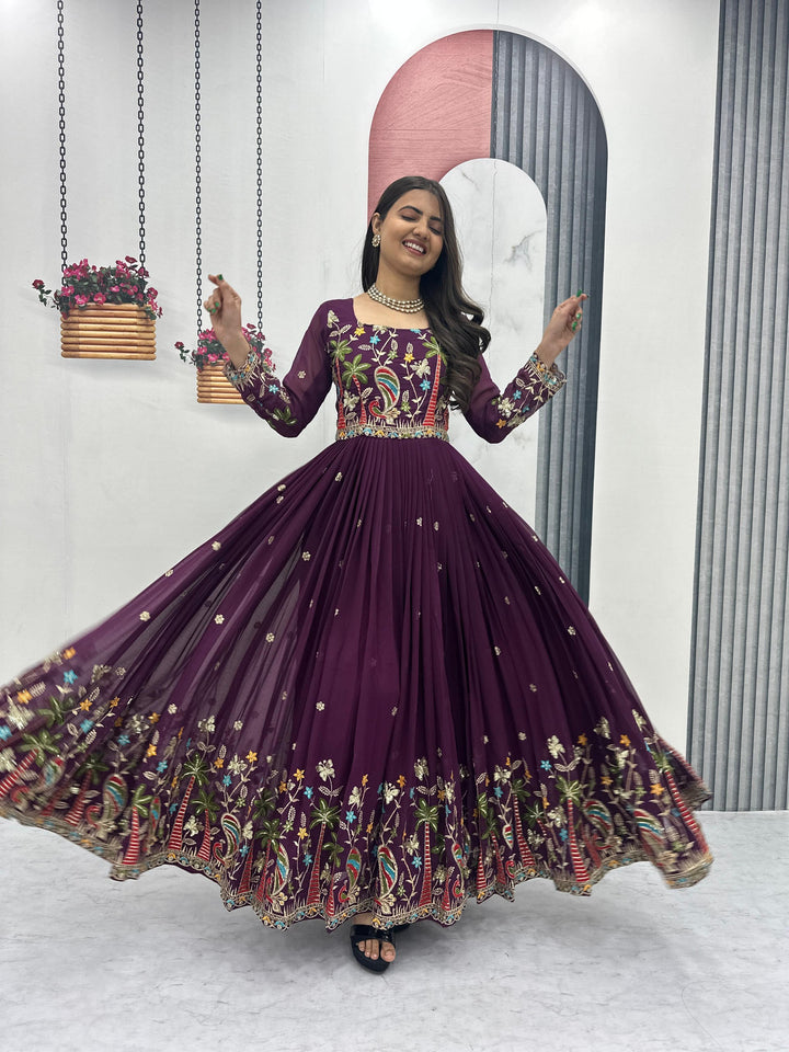 Classic Trending Gown and Dupatta