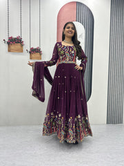 Classic Trending Gown and Dupatta